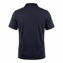 Camisa Polo Masculina Jacquard Slim Casual