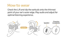 Fone Bluetooth QCY T33S Crossky C30S Open Ear – LDAC, Hi-Res Audio, Bluetooth 6.0 e Até 40 Horas