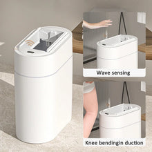 Lixeira Inteligente 7L/9L com Sensor Automático – Instalação na Parede ou Piso para Banheiro e Cozinha
