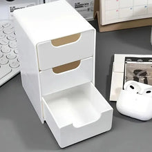 Organizador de Maquiagem 3 Andares com Gavetas – Porta Cosméticos, Joias e Acessórios Multifuncional