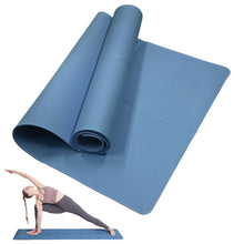 Tapete de Yoga EVA 4mm – Colchonete Antiderrapante para Yoga, Pilates, Fitness e Alongamentos
