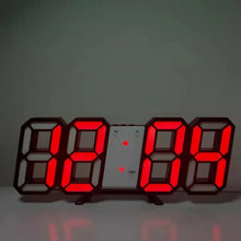 Relógio Digital LED de Mesa e Parede – Despertador com Calendário para Quarto e Sala