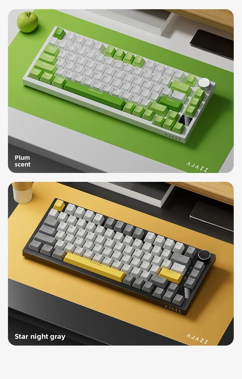 Teclado Mecânico Gamer AJAZZ AK820 / AK820 Pro Hot-Swap RGB