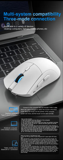 Mouse Gamer SMAILWOLF RS7 Tri-Mode