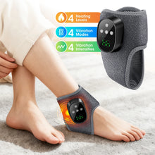 Massageador Térmico para Punho e Tornozelo sem Fio – 5 Níveis de Aquecimento e 3 Modos de Vibração