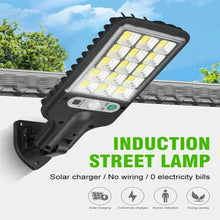 Refletor Solar LED Externo 200 COB com Sensor de Movimento – Luminária IP65 para Jardim, Quintal e Garagem