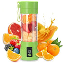 Mini Liquidificador Portatil Mixer Juice Garrafa Shake 6 Laminas + Cabo USB