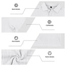Camisa Polo Masculina Jacquard Slim Casual