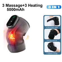 Massageador Térmico para Joelho sem Fio – Aquecimento, Vibração e Alívio Muscular para Pernas e Articulações