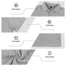 Camisa Polo Masculina Jacquard Slim Casual