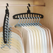 Cabide Organizador Dobrável Multifuncional – Antiderrapante para Calças, Jeans, Lenços e Roupas