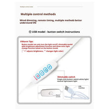 Abajur de Mesa em Madeira Maciça com Cúpula de Tecido – Luminária LED USB para Quarto e Cabeceira