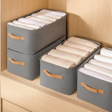 Organizador de Gaveta para Roupas – Caixa Dobrável para Calças, Jeans, Blusas e Suéteres