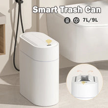 Lixeira Inteligente 7L/9L com Sensor Automático – Instalação na Parede ou Piso para Banheiro e Cozinha