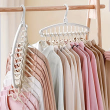 Cabide Organizador Dobrável Multifuncional – Antiderrapante para Calças, Jeans, Lenços e Roupas
