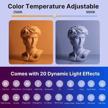 Bastão de Luz LED RGB Ulanzi VL119 19,7" – Iluminador Profissional para Foto, Vídeo, Streaming e Estúdio