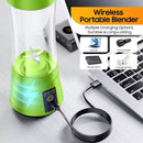 Mini Liquidificador Portatil Mixer Juice Garrafa Shake 6 Laminas + Cabo USB