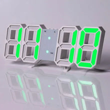 Relógio Digital LED de Mesa e Parede – Despertador com Calendário para Quarto e Sala