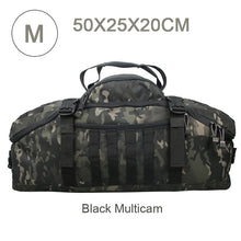 Bolsa Tática Esportiva Molle 25L/45L/80L – Bolsa de Viagem, Academia, Camping e Trekking