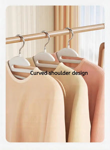 Kit com 10 Cabides Multifuncionais Antiderrapantes – Para Roupas Secas e Úmidas, Ideal para Guarda-Roupa