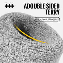 Munhequeira Esportiva Atoalhada WRELS – Absorvente de Suor para Academia, Tênis, Basquete e Corrida