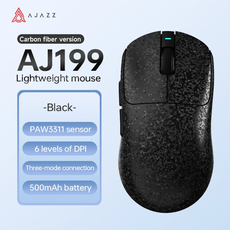 Mouse Gamer AJAZZ AJ199 Tri-Mode
