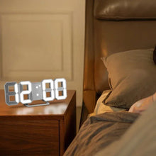 Relógio Digital LED de Mesa e Parede – Despertador com Calendário para Quarto e Sala