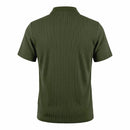 Camisa Polo Masculina Jacquard Slim Casual