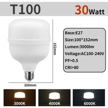 Lâmpada LED E27 Super Brilhante 50W 5000lm – Iluminação Residencial e Comercial Bivolt