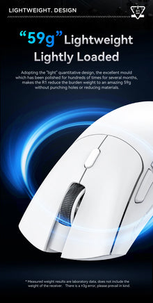 Mouse Gamer Attack Shark R1 Tri-Mode