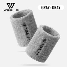 Munhequeira Esportiva Atoalhada WRELS – Absorvente de Suor para Academia, Tênis, Basquete e Corrida