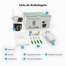 Mini Câmera Wi-Fi COIBEU 3MP Dupla Lente