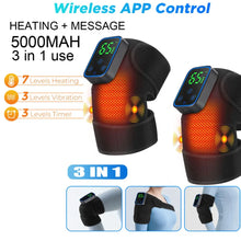 Massageador Térmico para Joelho sem Fio – Aquecimento, Vibração e Alívio Muscular para Pernas e Articulações