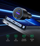 Carregador Veicular UGREEN 130W USB-C Fast Charging PD 3.0