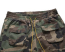 Bermuda Cargo Jeans Masculina Camuflada