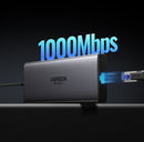 UGREEN Hub USB-C 10 em 1 com Duplo HDMI 8K/4K, RJ45 Gigabit, USB 3.0 e PD 100W