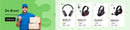 Fone Bluetooth Picun B8 Pro | 120 Horas de Bateria | Bluetooth 5.3 | Over-Ear Hi-Fi