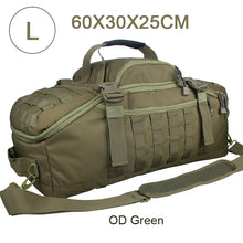 Bolsa Tática Esportiva Molle 25L/45L/80L – Bolsa de Viagem, Academia, Camping e Trekking