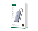 UGREEN Hub USB-C 10 em 1 com Duplo HDMI 8K/4K, RJ45 Gigabit, USB 3.0 e PD 100W