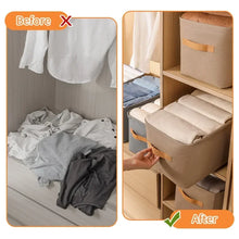 Organizador de Gaveta para Roupas – Caixa Dobrável para Calças, Jeans, Blusas e Suéteres