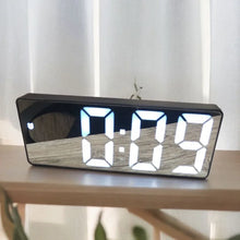 Relógio Digital LED com Alarme, Termômetro, Higrômetro e Luz Noturna para Quarto e Escritório