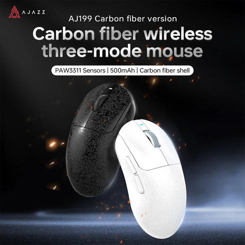 Mouse Gamer AJAZZ AJ199 Tri-Mode