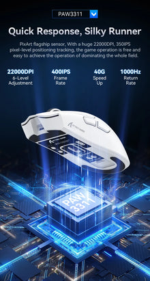 Attack Shark X11  Mouse Three Mode 2.4G PAW3311