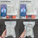 Carregador Xiaomi 100W / 90W Turbo Fast Charger USB-C + Cabo de Carregamento Rápido