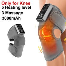 Massageador Térmico para Joelho sem Fio – Aquecimento, Vibração e Alívio Muscular para Pernas e Articulações