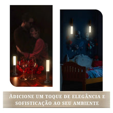 Luminária LED Recarregável com Sensor de Movimento – Luz Magnética Portátil