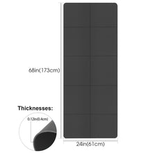 Tapete de Yoga EVA 4mm – Colchonete Antiderrapante para Yoga, Pilates, Fitness e Alongamentos