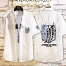 Camisa Casual Attack on Titan