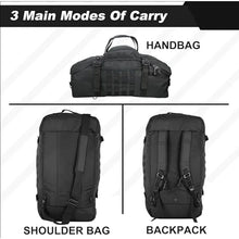 Bolsa Tática Esportiva Molle 25L/45L/80L – Bolsa de Viagem, Academia, Camping e Trekking