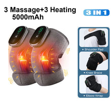 Massageador Térmico para Joelho sem Fio – Aquecimento, Vibração e Alívio Muscular para Pernas e Articulações